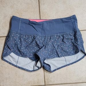 Lululemon speed shorts